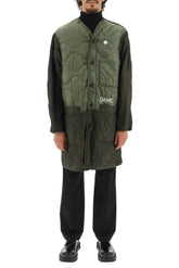 QUILTED MIDI LINER JACKET
